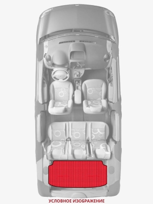 ЭВА коврики «Queen Lux» багажник для Chevrolet Volt (2G)